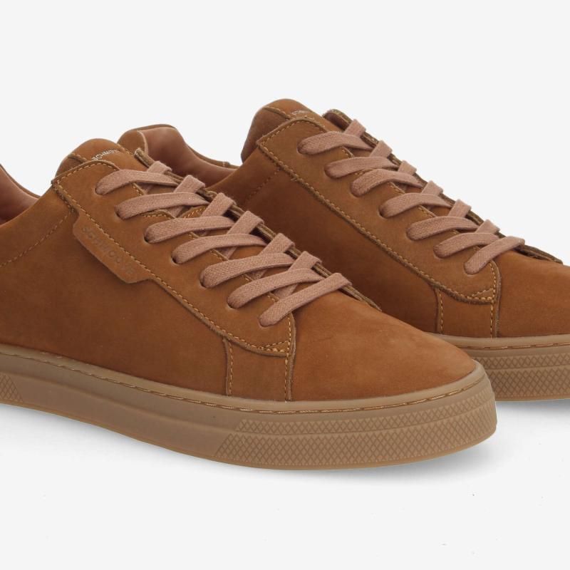 SPARKLE SNEAKER M - NUBUCK - NOISETTE